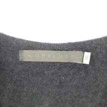 38 CONTENTS セーター ニット アンゴラ ブラック 半袖 リユース ultralto sw0532_画像3