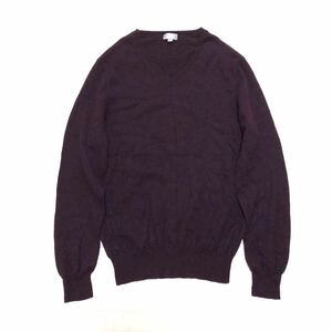 【送料360円】カシミヤ100% UNIQLO ユニクロ Vネックカシミヤセーター 女性用 レディース Mサイズ カシミアニット YE199