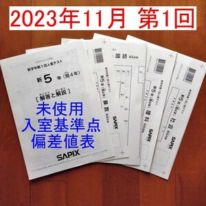 新品 サピックス 新5年生 現4年生 2023年11月 新学年 第1回入室テスト SAPIX 新小5 小4 第一回入室テスト 1月新学年入室組分けテストの練習