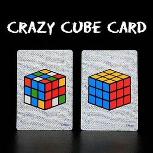 ★マジック★☆★Crazy Cube Card - 瞬時に解決する驚きのカードトリック★☆★手品★ルービックキューブ　イリュージョン　視覚的　