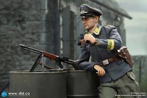 DID 1/6 WW2 ドイツ空軍 降下猟兵 アクセル 20周年記念.Ver 未開封新品 D80168 Fallschirmjager Axel 検) 3R DAMTOYS Facepoolfigure