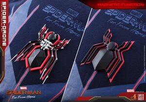  hot toys 1/1 Spider-Man : fur *f rom * Home Spider * drone unopened new goods LMS011 Spider Man Spider Drone HOTTOYS