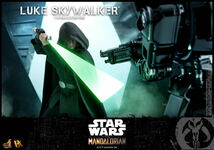 ホットトイズ 1/6 マンダロリアン ルーク・スカイウォーカー スター・ウォーズ 未開封新品 DX22 Star Wars Luke Skywalker Hottoys_画像3