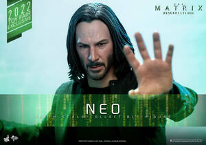 ホットトイズ 1/6 マトリックス レザレクションズ ネオ 未開封新品 MMS657 The Matrix Resurrections Neo HotToys