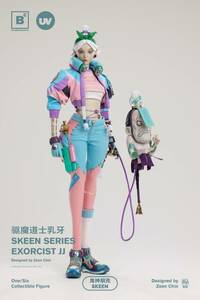 Beautiful Chemistry x Zeen Chin 1/6 SKEEN SERIES エクソシスト JJ 未開封新品 EXorcist JJ 検) ホットトイズ Underverse アンダーバース