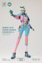 Beautiful Chemistry x Zeen Chin 1/6 SKEEN SERIES エクソシスト JJ 未開封新品 EXorcist JJ 検) ホットトイズ Underverse アンダーバース_画像7