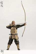 POPTOYS 1/6 信忠 デラックス版 西郷 隆盛 の子 純銅製 未開封新品 EX042 侍 甲冑 戦国 武将 フィギュア 検） ホットトイズ COOMODEL_画像4