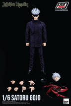 スリーゼロ 呪術廻戦 1/6 五条悟 フィグゼロ 新品未開封 全身可動フィギュア THREE ZERO Jujutsu Kaisen_画像9