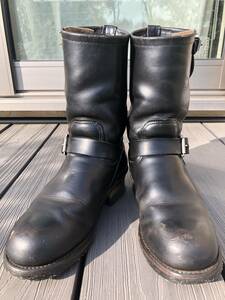 レッドウイング 2268 US8D REDWING エンジニア PT83 PT91 茶芯 羽タグ ビンテージ ブーツ 