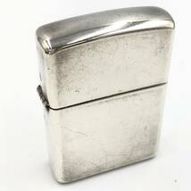 11.23NB-E855★ZIPPO STERLING SILVER★ジッポー ジッポ スターリング シルバー 2014 無地 タバコ コレクター ヴィンテージ DI0/EA6_画像1