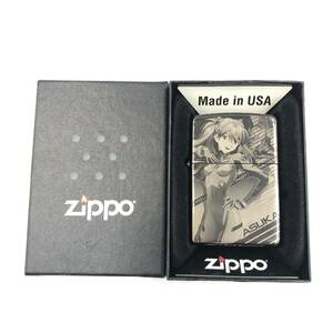 11.24AH-E882★訳アリ! ZIPPO アスカ★エヴァンゲリオン ASUKA ジッポ ジッポー 2011年製 オイルライター lighter 喫煙具 DA0/DB0