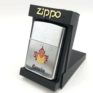 11.24NI-E888★ZIPPO Canada★カナダ ジッポ ジッポー 1991年製 シルバー silver オイルライター lighter 喫煙具 DA0/DC6