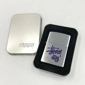 11.30OB-E913★ZIPPO STUSSY★ジッポ ジッポー ステューシー オイルライター lighter 喫煙具 DA5/DB5