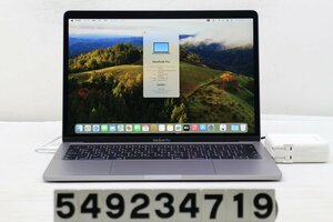 Apple MacBook Pro A2159 2019 スペースグレイ Core i5 8257U 1.4GHz/8GB/250GB(SSD)/13.3W/WQXGA バッテリー完全消耗 【549234719】