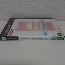 PS2 ソフト ときめきメモリアル Girl’s Side 2nd Kiss 説明書汚れ A240_画像3