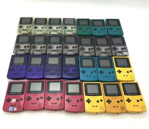 ■【ジャンク品/80】任天堂 GAMEBOY COLOR ゲームボーイカラー 本体 まとめ Nintendo