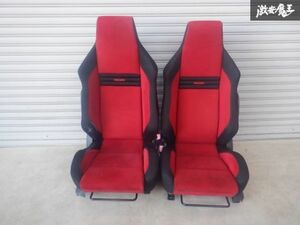 スズキ 純正OP オプション RECARO レカロ ZC31S スイフトスポーツ フロント シート 左右セット 運転席 助手席 レール付 即納 棚2F-H-5