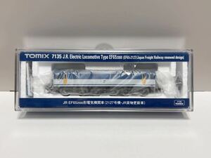 TOMIX 7135 JR EF65-2000形 電気機関車 (2127号機・JR貨物更新車) 広島更新色 カラシ仕様　1両 トミックス