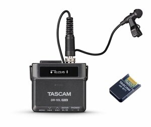 即決◆新品◆送料無料TASCAM DR-10L Pro + AK-BT1 32ビットフロート録音対応 ピンマイク フィールドレコーダー/Bluetoothアダプター付