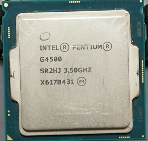 【動作確認済】Intel Pentium G4500 LGA1151(Intel 第6世代) 本体のみ