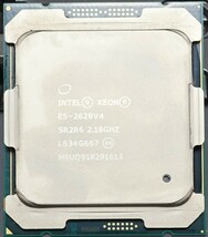 【動作確認済】Intel Xeon E5 2620 v4 LGA2011 v3 (8コア16スレッド)_画像1