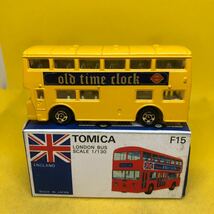 トミカ　日本製　青箱　F15 ロンドンバス　当時物　絶版_画像3