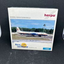 【レア 美品】herpa Aero caribbean Ilyushin IL-18 1/500_画像5