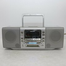 通電確認済み SHARP/シャープ ラジカセ MD-F230 MD CD FM AM コンポ_画像1