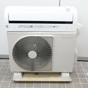 取付工事可能 動作品 TOSHIBA/東芝 14畳用 ルームエアコン 2021年製 RAS-H401PBK 4.0kw