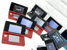 A518(60) Nintendo New3DS KTR-001 3DS CTR-001 ニンテンドー ゲーム機 11台まとめて 大量　中古【ジャンク】_画像2