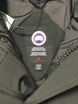 試着のみ/正規品/送料込 カナダグース CANADA GOOSE MACMILLAN PARKA マクミランパーカー ダウンジャケット 3804MA 黒 サイズM_画像4