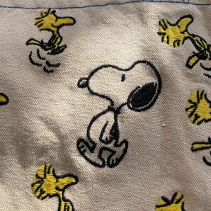 SNOOPY Vintage PEANUTS Super Boohomesブーフーウースヌーピー ミニトートバッグの画像2