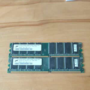 DDR400 256Mb 2枚