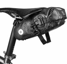 THRLEGBIRD自転車サドルバッグ防水ブラックウェッジパック　2.5L_画像1