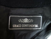 グレース GRACE CONTINENTAL★花＆ペイズリープリントのウールワンピース★サイズ36★_画像8