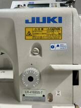 JUKI [LH-4168 SS-7] 2本針 角縫い 自動抑え上げ付き ケンケン付き 小カマ 200V 工業用ミシン 職業用ミシン _画像3