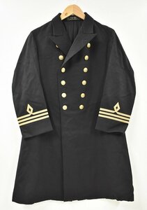 竜B2◆当時物 旧日本軍 海軍 中佐 フロックコート 大礼服 通礼服 軍服 制服 KEN-DON NO.19 KOBE 軍物 アンティーク