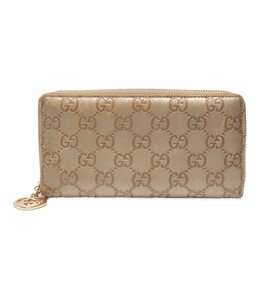 グッチ ラウンドファスナー長財布 282477 グッチシマ レディース GUCCI [0502]