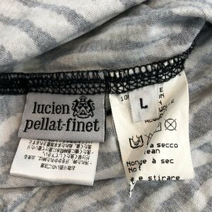 ルシアンペラフィネ 長袖Tシャツ カモフラスカル柄 メンズ L L Lucien Pellat-Finet [0304]の画像3