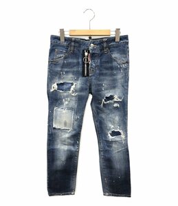 ディースクエアード ウォッシュ加工 デニムパンツ S75LA0868 レディース 34 XS以下 DSQUARED2 [0502]