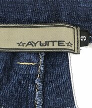 美品 アユイテ ストレッチイージーパンツ 七分丈 メンズ 3 L AYUITE [0502]_画像3