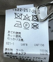 美品 ユナイテッドアローズ ベスト チェック柄 レディース 38 M UNITED ARROWS [0502]_画像4