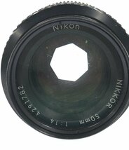 訳あり ニコン 交換用レンズ Nikkor 50mm F1.4 Nikon [0202]_画像3