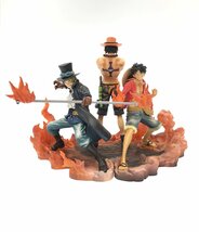 フィギュア ONE PIECE DXF BROTHERHOOD2 3点セット モンキーDルフィ他 バンプレスト [0502]_画像3