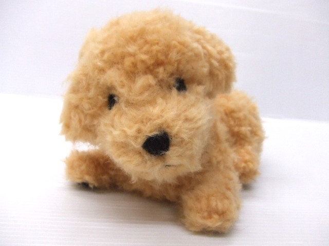 [Handmade] ★Toy poodle plush toy★Brown/Wool felt/Handmade/Original design, toy, game, stuffed toy, Wool felt