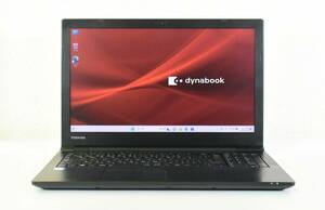 TOSHIBA dynabook B65/M /Core i5-8250U/メモリ16G/高速SSD 512G/DVD-RW/15.6インチ/Webカメラ/Windows 11/中古ノートパソコン 