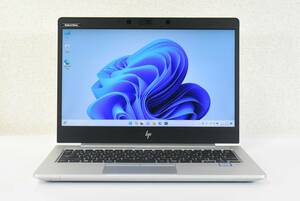 HP EliteBook 830 G5/Core i5-7200U/メモリ16G/ SSD 256G/カメラ/13.3インチ/高解像度1920x1080/薄型.軽量のアルミニウムボディ/中古