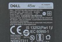 DELL Type-C 45W ACアダプター /20V 2.25A/DELL USB-C 45W/動作確認済み/中古品_画像2