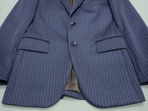 P.S.FA Perfect Suit Factory シングルスーツ・90Y4▲パーフェクトスーツファクトリー/ビジネス/ストライプ/23*11*4-20_画像4
