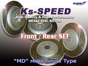 Ks-SPEED ROTOR■[MD前後set：MD7063+MD7050]■SUBARU■FORESTER■SK9■2.5■2018/07～2020/10■Front294x24mm/Rear285x17mm■